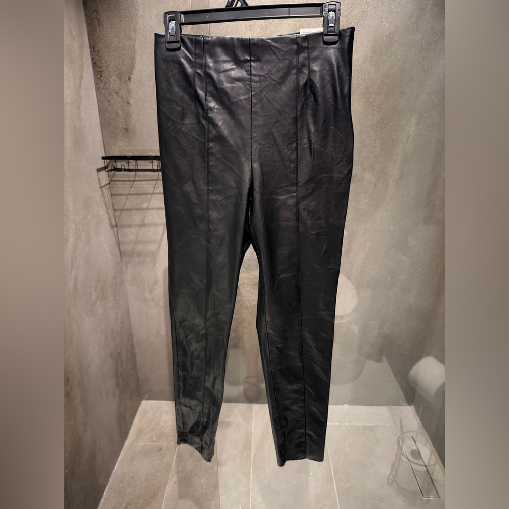 Black Leather Pants